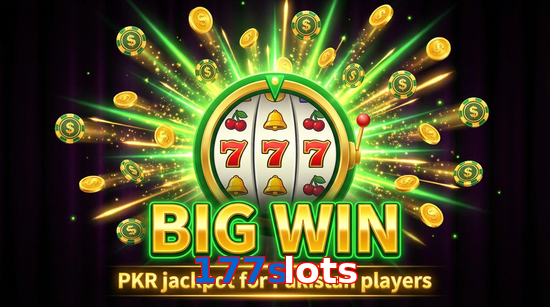 Big win animation on 177Slots slot game